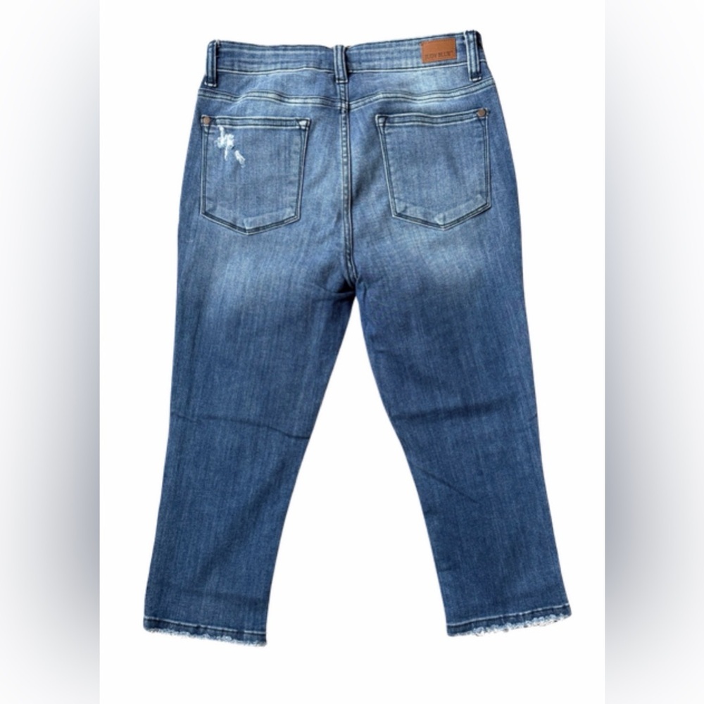 Judy Blue Skinny Fit Capri Jeans - Picture 2 of 7